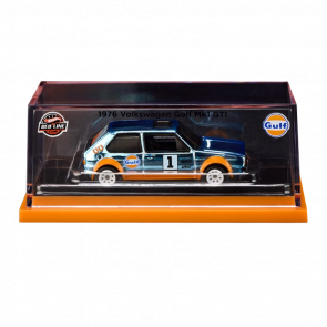 Машинка Premium Hot Wheels 1976 Volkswagen Golf MK1 GTI Red Line Club RLC 1:64 JJY63 Blue - Retromagaz