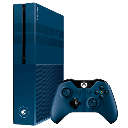 Консоль Microsoft Xbox One Forza Motorsport 6 Limited Edition FAT 1TB Blue Black Геймпад Б/У Хороший - Retromagaz