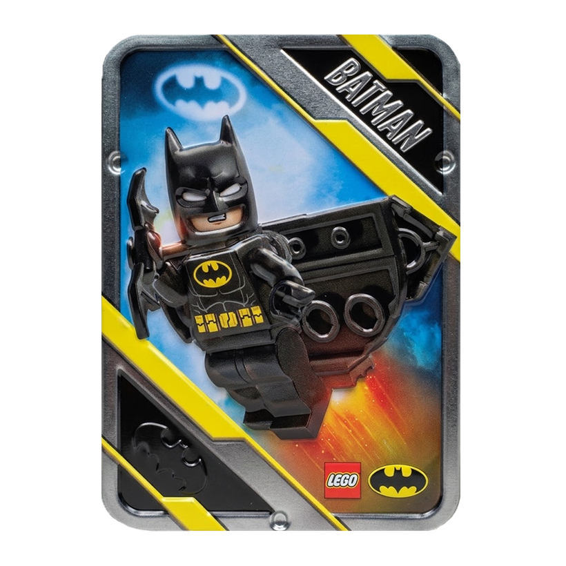 Конструктор Lego Фигурка Batman with Jetpack Metal Box Super Heroes L0002325 Новый - Retromagaz