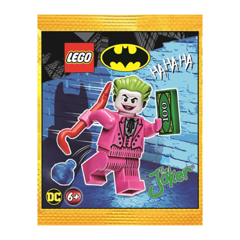 Конструктор Lego Фігурка The Joker Paper Bag Super Heroes 212327 sh0704 Новый - Retromagaz