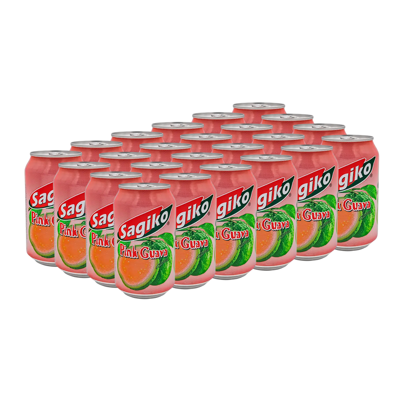 Набір Напій 24шт Sagiko Pink Guava 320ml - Retromagaz