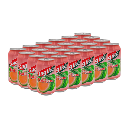 Набор Напиток 24шт Sagiko Pink Guava 320ml - Retromagaz