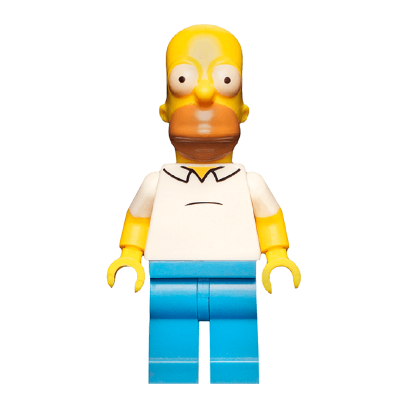 Фигурка Lego Cartoons The Simpsons Homer Simpson sim007 1шт Б/У Хороший - Retromagaz