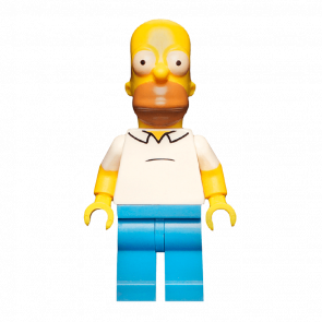 Фигурка Lego Cartoons The Simpsons Homer Simpson sim007 1шт Б/У Хороший