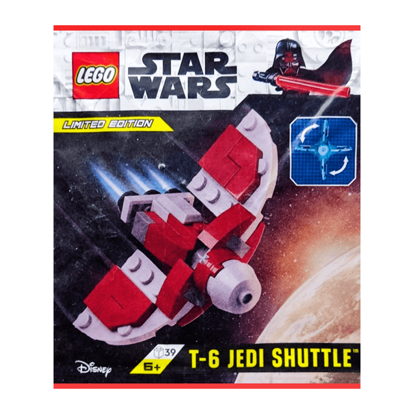 Конструктор Lego Фігурка T-6 Jedi Shuttle Mini Paper Bag Star Wars 912411 Новий - Retromagaz