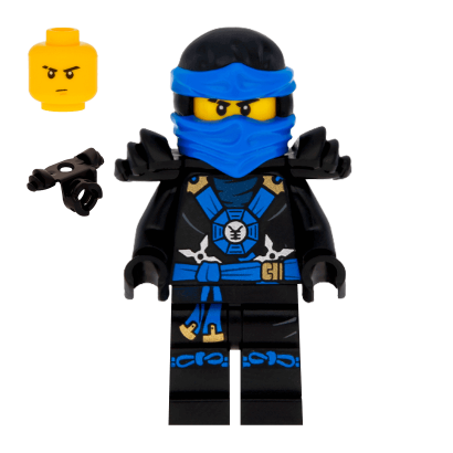 Фигурка Lego Ninjago Ninja Jay Deepstone Armor Possession njo152 1 1шт Б/У Хорошее - Retromagaz