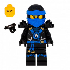 Фигурка Lego Ninjago Ninja Jay Deepstone Armor Possession njo152 1 1шт Б/У Хороший - Retromagaz