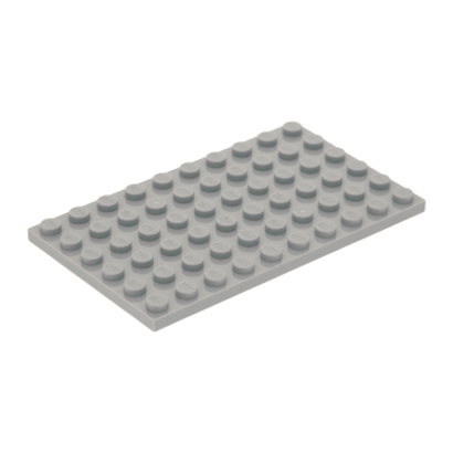 Пластина Lego Звичайна 6 x 10 3033 303302 4211405 Light Bluish Grey 4шт Б/У - Retromagaz