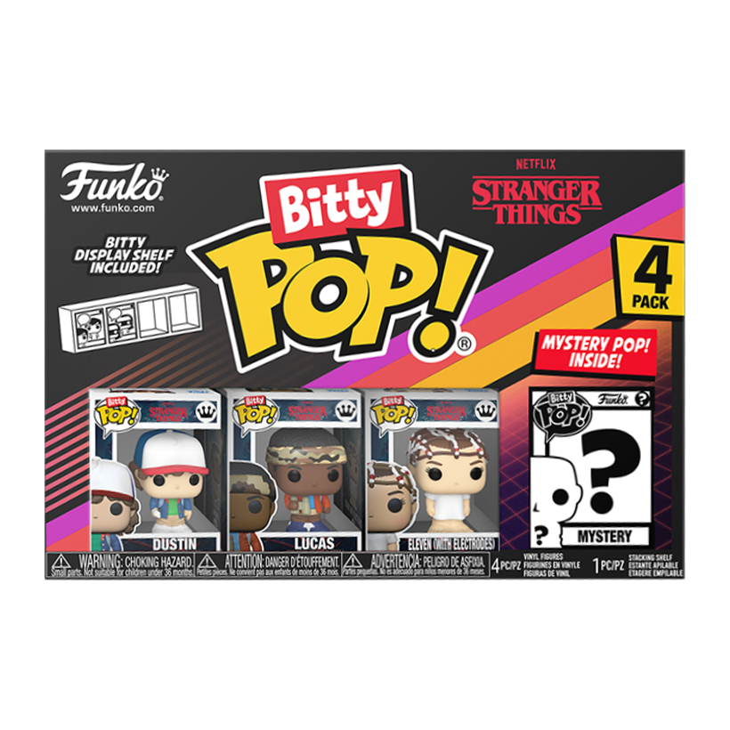 Фігурка FUNKO POP! Bitty Pop! Stranger Things 4 Фігурки Серія 2 Дастін 23mm 83662 - Retromagaz