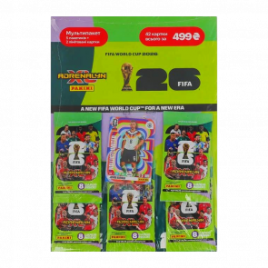 Мультипакет FIFA World Cup 2026 Adrenalyn XL 42 карток в пакеті Panini - Retromagaz