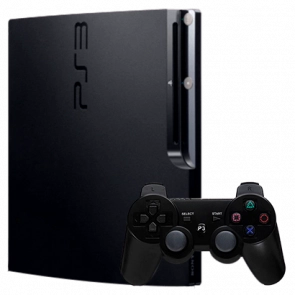 Консоль Sony PlayStation 3 Slim 120GB Black Б/У Хороший