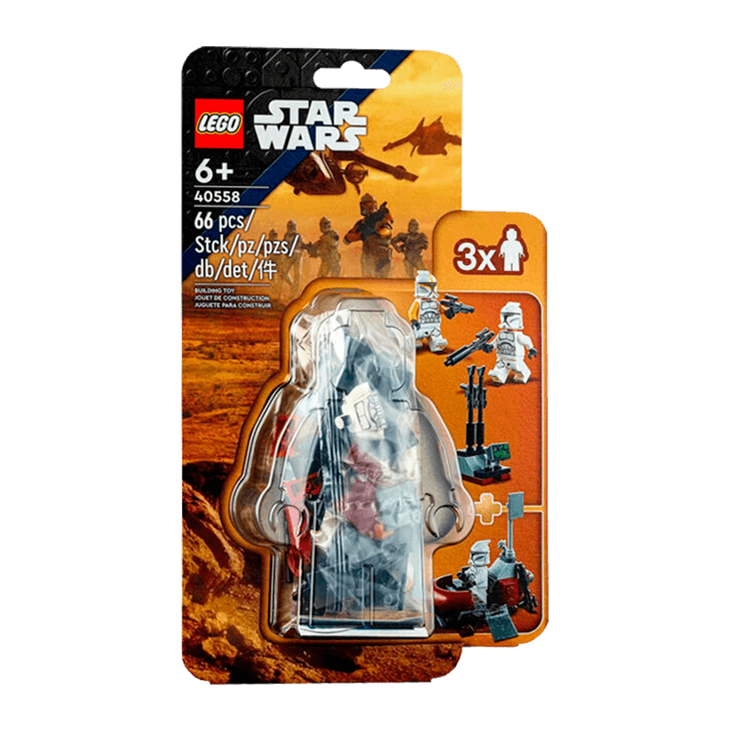 Конструктор Lego Clone Trooper Command Station Blister Pack Star Wars 40558 Новый - Retromagaz