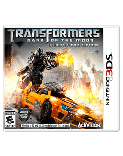 Игра Nintendo 3DS Transformers: Dark of the Moon Stealth Force Edition USA Английская Версия + Коробка Б/У Хороший - Retromagaz
