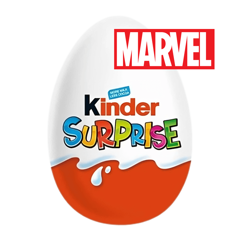 Шоколадне Яйце Kinder Surprise Marvel 20g - Retromagaz