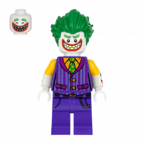 Фигурка Lego DC Joker Striped Vest Shirtsleeves Super Heroes sh0447 Б/У - Retromagaz