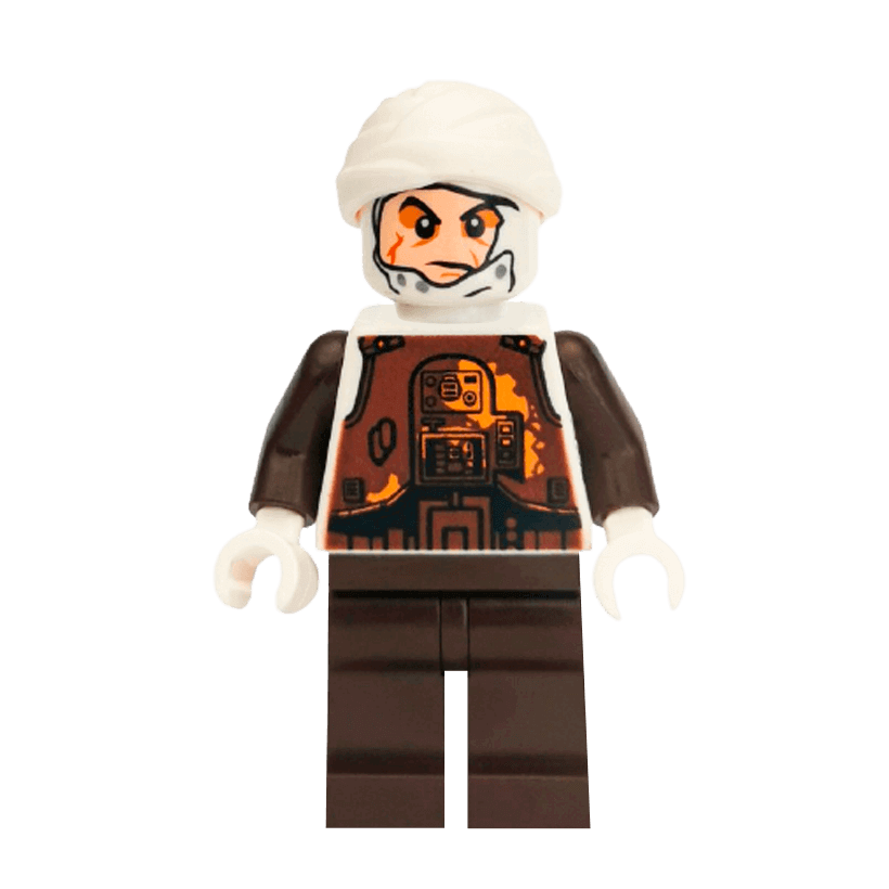 Фигурка Lego Другое Dengar White Torso Star Wars sw0751 Б/У - Retromagaz