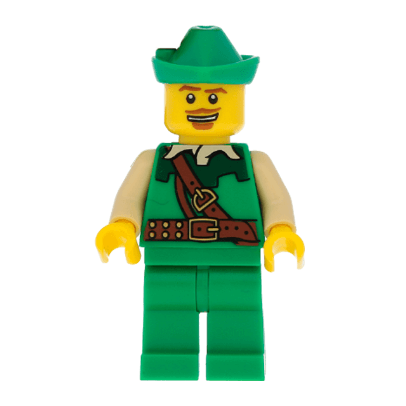 Фігурка Lego Collectible Minifigures Series 1 Forestman col014 1 Б/У Нормальний - Retromagaz