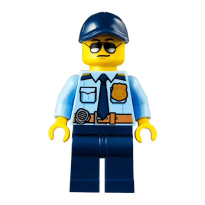 Фігурка Lego 973pb2600 Officer Shirt with Dark Blue City Police cty0981 Б/У - Retromagaz