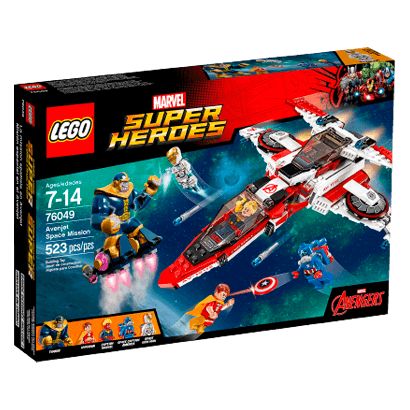 Набір Lego Super Heroes Avenjet Space Mission 76049 Новий Пошкоджена Упаковка - Retromagaz