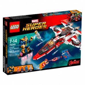Набір Lego Super Heroes Avenjet Space Mission 76049 Новий Пошкоджена Упаковка - Retromagaz