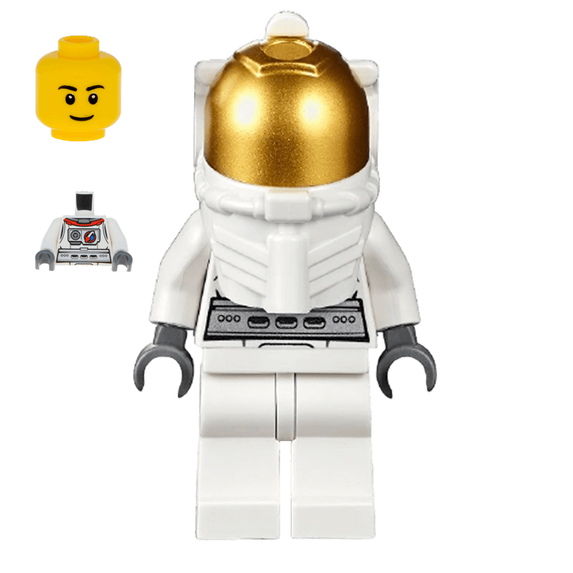 Фигурка Lego Space Port 973pb2018 Astronaut Male City cty0561 2 Б/У - Retromagaz