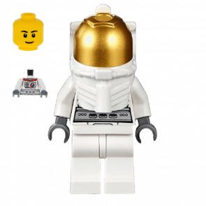Фигурка Lego 973pb2018 Astronaut Male City Space Port cty0561 Б/У