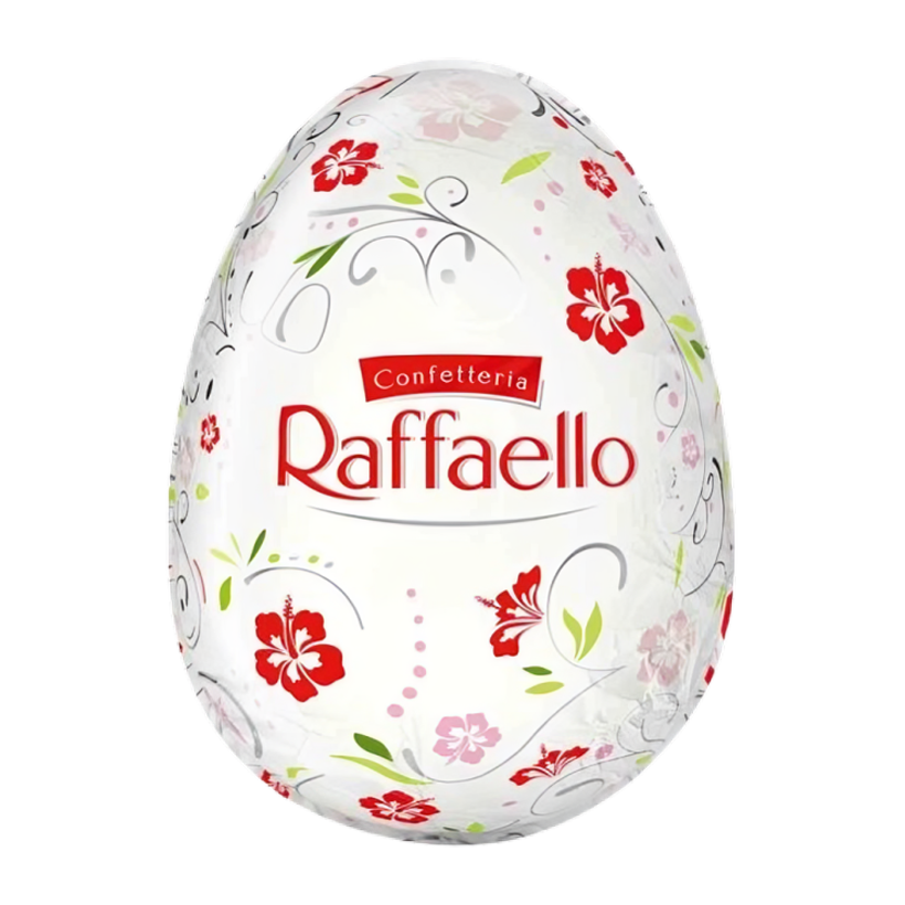 Шоколадное Яйцо Ferrero Rocher Raffaello Easter Egg Пасха 100g - Retromagaz