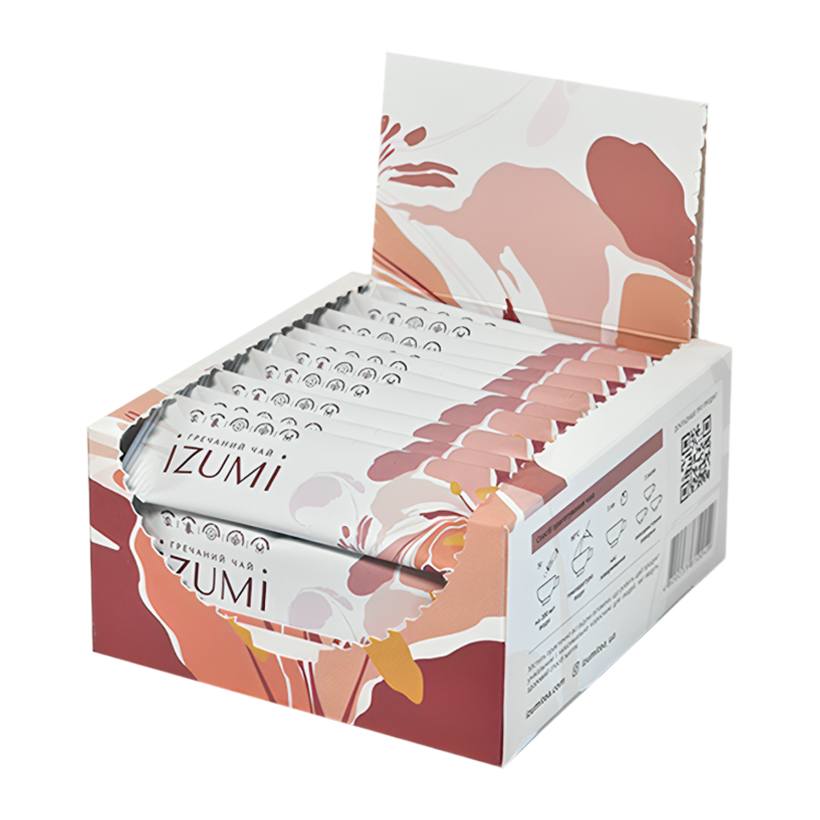 Чай Рассыпной Гречишный Izumi Tea Stick Pack 125g - Retromagaz