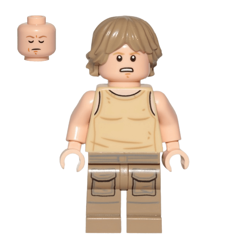 Фігурка Lego Джедай Luke Skywalker Dagobah Star Wars sw1199 75330 Б/У - Retromagaz