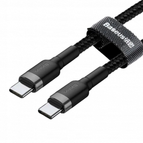 Кабель Baseus Cafule PD2.0 60W USB Type-C - USB Type-C Black 1m