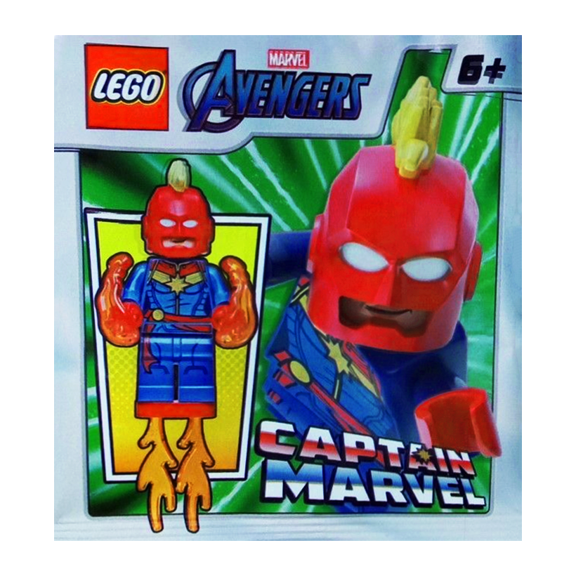 Конструктор Lego Captain Marvel Foil Pack Super Heroes 242003 sh0641 Новий - Retromagaz