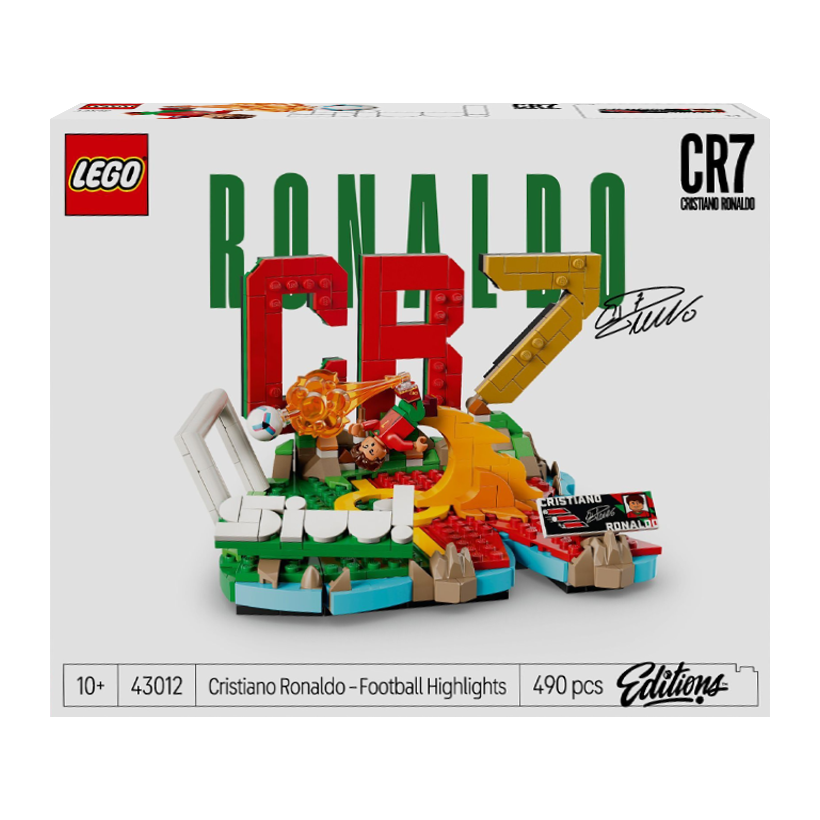 Конструктор Lego Кріштіану Роналду - Найкращі Моменти Футбольних Матчів Editions Sports 43012 Новий - Retromagaz