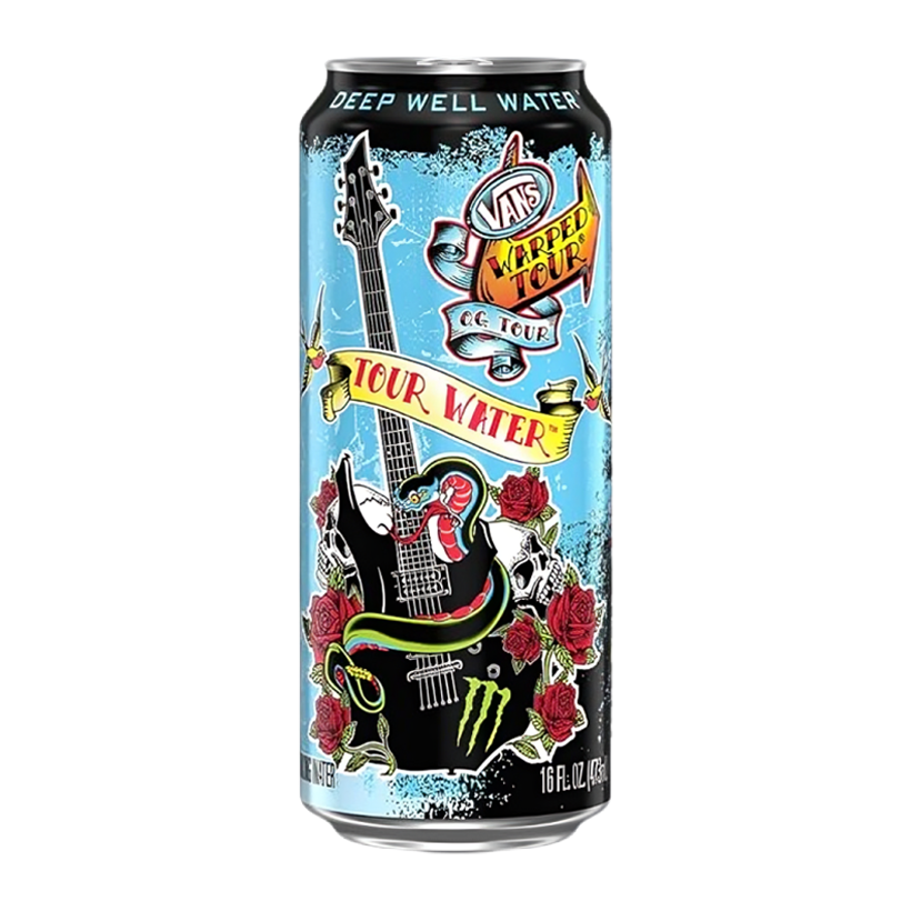 Напиток Monster Energy x Vans Tour Water Deep Well Water 473ml - Retromagaz