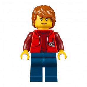 Фигурка Lego 973pb2061 Submariner Female City Deep Sea Explorers cty0603 Б/У