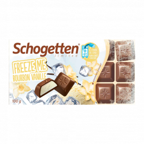 Шоколад Молочный Schogetten Freeze Me Bourbon Vanille 100g 4000415780203 - Retromagaz
