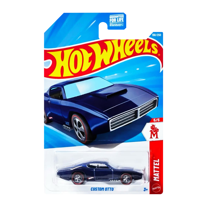 ホットウィール　スーパートレジャーハント　CUSTOM OTTO Машинка Базовая Hot Wheels CUSTOM OTTO Super Treasure Hunt STH