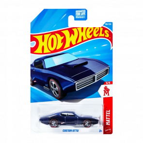 Машинка Базовая Hot Wheels CUSTOM OTTO Super Treasure Hunt STH Drag Strip 1:64 JJM21 Blue - Retromagaz