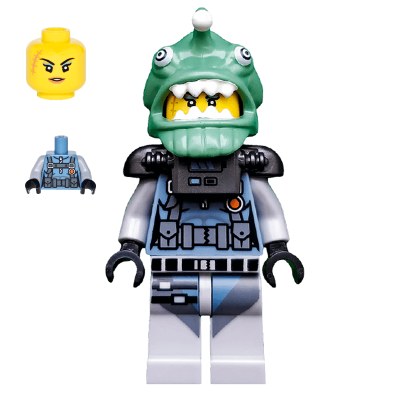Фігурка Lego Shark Army Angler Ninjago coltlnm13 Б/У - Retromagaz