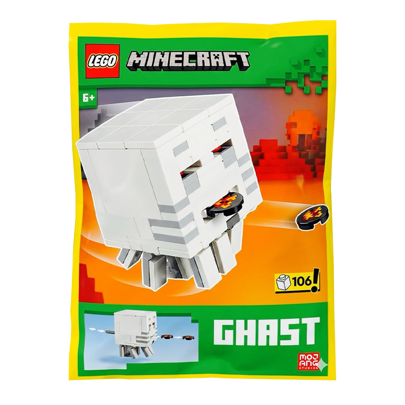Конструктор Lego Фігурка Ghast Paper Bag Minecraft 662504 Новий - Retromagaz