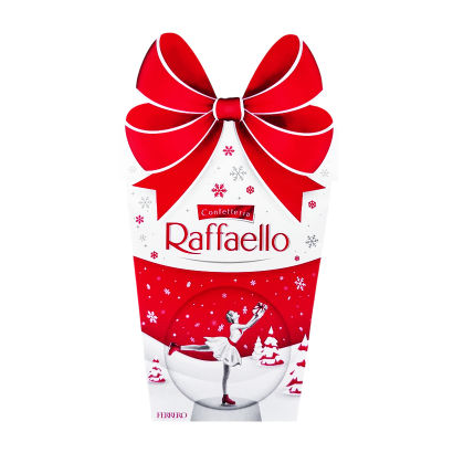 Конфеты Ferrero Rocher Raffaello Рождественские 120g - Retromagaz