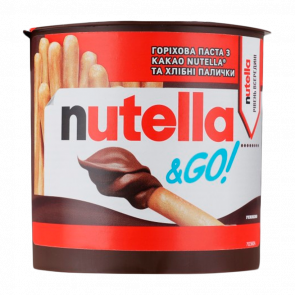 Шоколадна Паста Nutella & Go 52g 80050100
