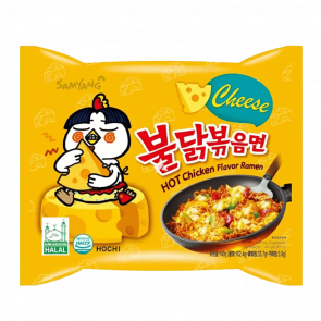 Лапша Samyang Buldak с Курицей и Сыром Hot Cheese Острая 140g