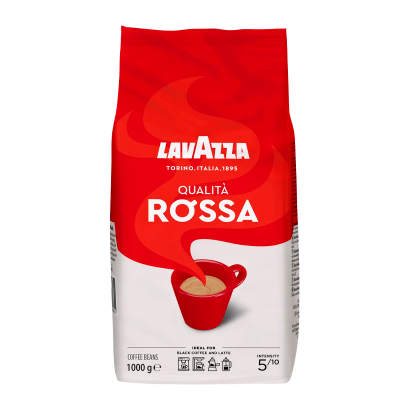 Кофе в Зернах Lavazza Qualita Rossa Оригинал 1kg 8000070035904 - Retromagaz