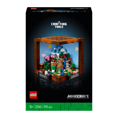 Конструктор Lego The Crafting Table Верстак Minecraft 21265 Новый - Retromagaz
