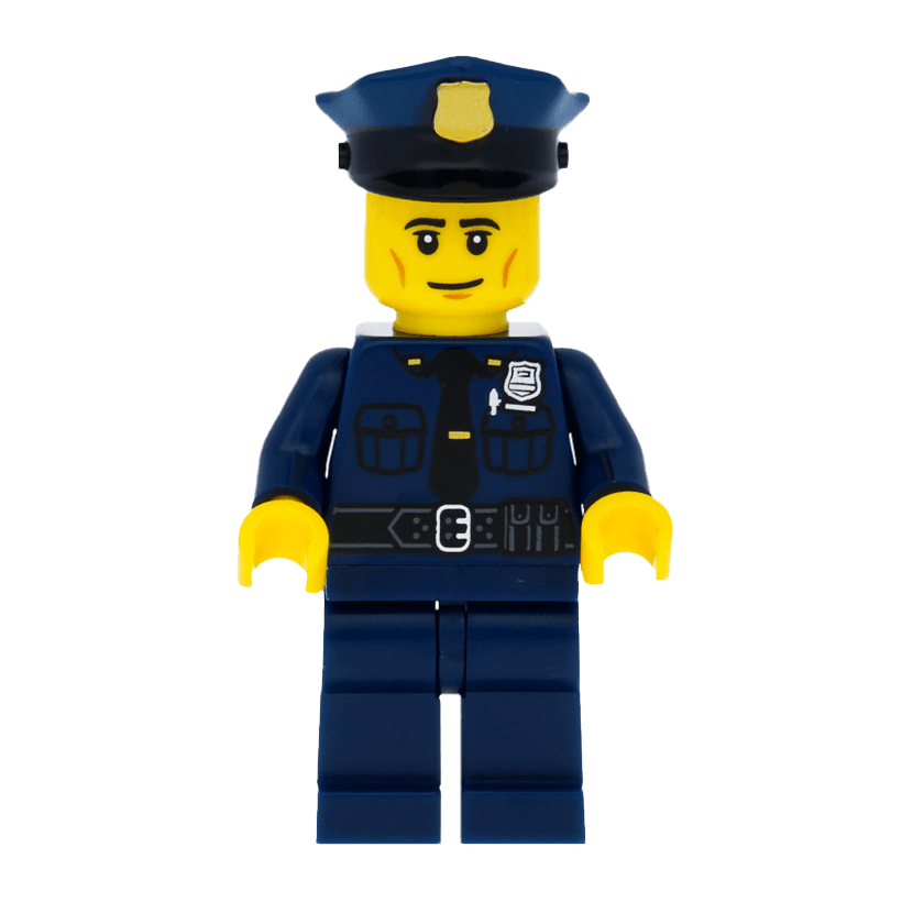 Фігурка Lego Series 9 Policeman Collectible Minifigures col134 Б/У - Retromagaz