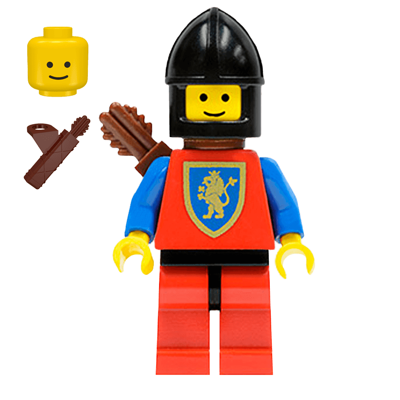 Фигурка Lego Castle Crusaders Lion cas222 Б/У Нормальный - Retromagaz