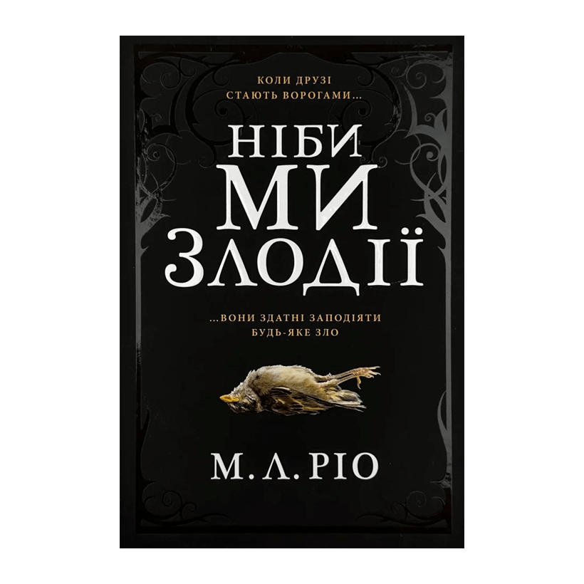 Книга Ніби Ми Злодії М.Л. Ріо - Retromagaz