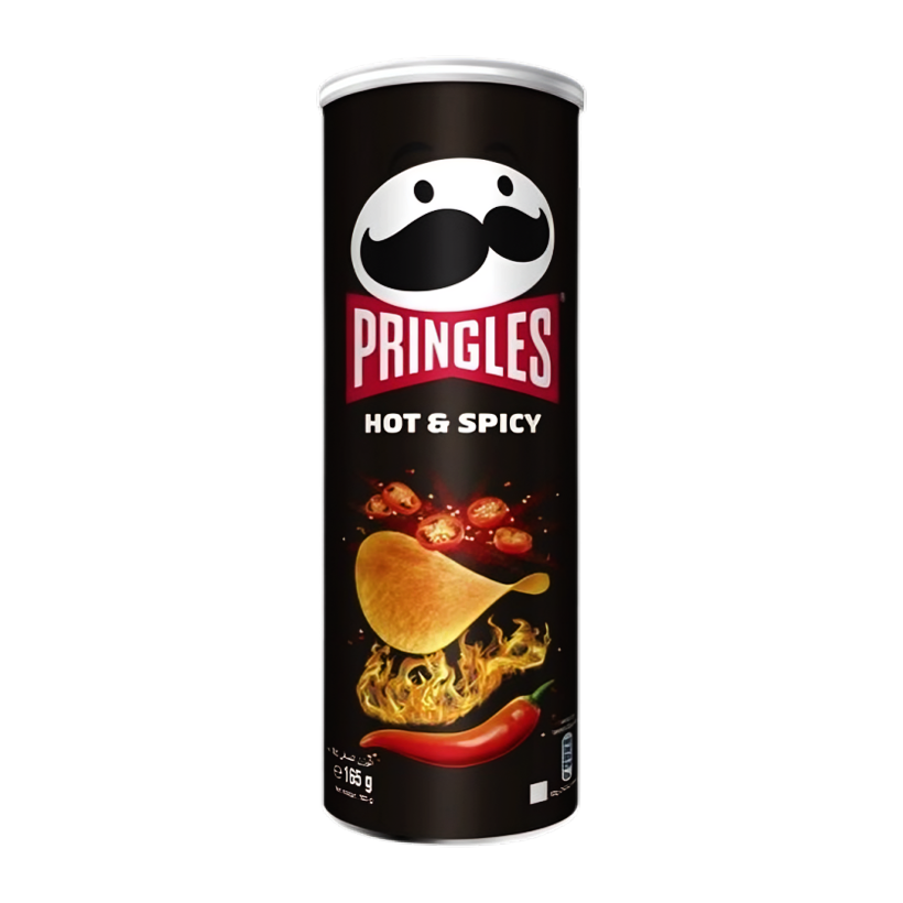 Чипсы Pringles Hot & Spicy 165g - Retromagaz