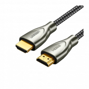 Кабель Ugreen HD131 Carbon Fiber Zinc Alloy HDMI 2.0 - HDMI 2.0 3m