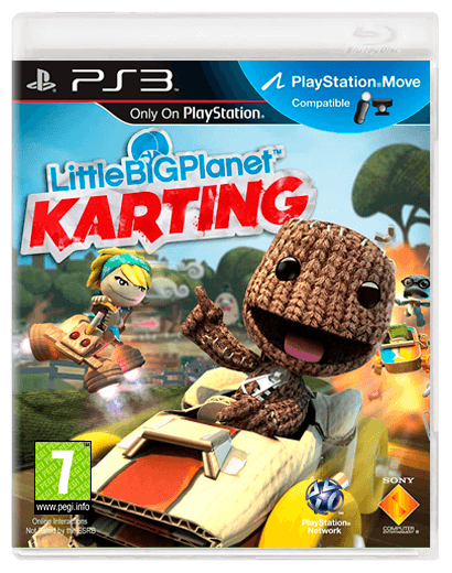 Игра Sony PlayStation 3 LittleBigPlanet Karting Русская Озвучка Новый - Retromagaz